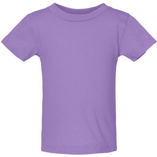 Custom Infant Cotton Jersey Tee Lavender