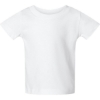 Custom Infant Cotton Jersey Tee White