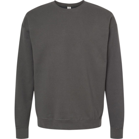 Custom Unisex Fleece Crewneck Sweatshirt Charcoal
