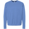 Custom Unisex Fleece Crewneck Sweatshirt Columbia Blue