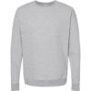 Custom Unisex Fleece Crewneck Sweatshirt Heather Grey