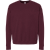 Custom Unisex Fleece Crewneck Sweatshirt Maroon