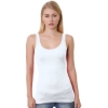 Custom Womens USA-Made Tank Top White