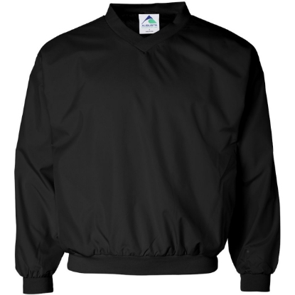 Custom Unisex Micro Poly Windshirt Black
