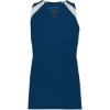 Custom Womens Overspeed Track Jersey Navy/ White