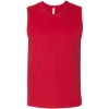 Custom Jersey Muscle Tank Red