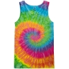 Custom Unisex Tie-Dyed Tank Top Saturn