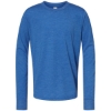 Custom Youth Triblend Long Sleeve Tee True Royal Triblend