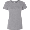 Custom Womens Fine Jersey Tee Granite Heather