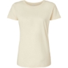 Custom Womens Fine Jersey Tee Natural