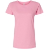 Custom Womens Fine Jersey Tee Pink