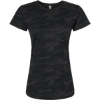 Custom Womens Fine Jersey Tee Storm Camo