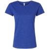 Custom Womens Fine Jersey Tee Vintage Royal