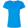Custom Womens Fine Jersey Tee Vintage Turquoise