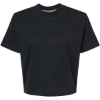 Custom Womens Boxy Tee Blended Black