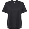 Custom Womens Hi-Lo Tee Black