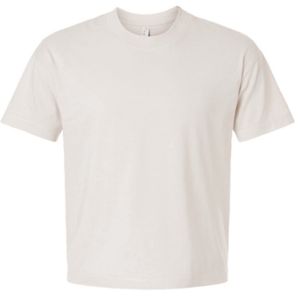 Custom Unisex Boxy Jersey Tee Porcelain