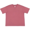 Custom Unisex Boxy Jersey Tee Rouge