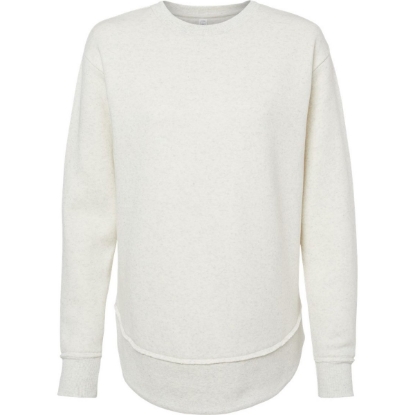 Custom Womens Weekend Crewneck Sweatshirt Natural Heather