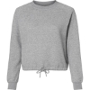 Custom Womens Relaxed Boxy Crewneck Sweatshirt Heather
