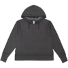 Custom Womens Vintage Wash Hoodie Sweatshirt Washed Black