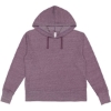 Custom Womens Vintage Wash Hoodie Sweatshirt Weathered Plum