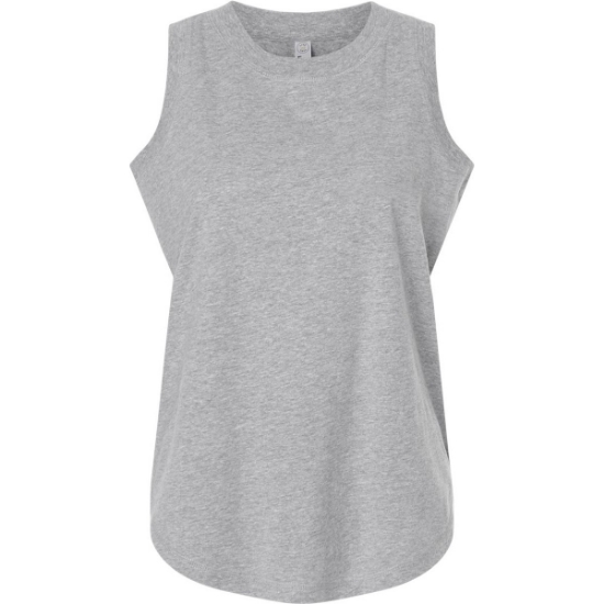 Custom Womens Relaxed Fine Jersey Tank Heather