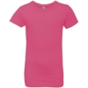 Custom Girls’ Cotton Princess T-Shirt Hot Pink