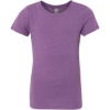 Custom Girls’ CVC Princess T-Shirt Purple Berry