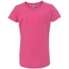 Custom Girls’ CVC Princess T-Shirt Raspberry