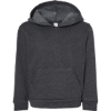 Custom Toddler Sponge Fleece Pullover Hoodie Sweatshirt Dark Grey Heather