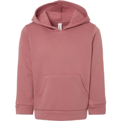 Custom Toddler Sponge Fleece Pullover Hoodie Sweatshirt Mauve