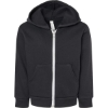 Custom Toddler Sponge Fleece Full-Zip Hoodie Sweatshirt Black