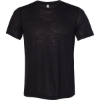 Custom Unisex Viscose Fashion Tee Black