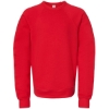 Custom Youth Sponge Fleece Crewneck Sweatshirt Red