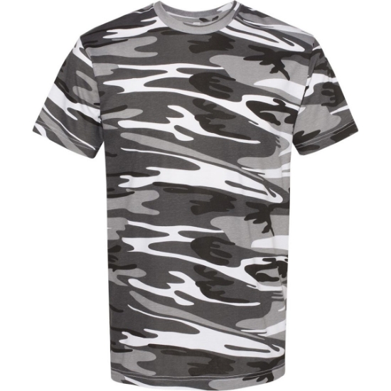 Custom Mens Camo Tee Urban Woodland