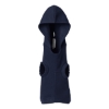 Custom Doggie 3-End Fleece Hooded Sweatshirt Navy