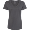 Custom Women’s Cotton V-Neck T-Shirt Heavy Metal