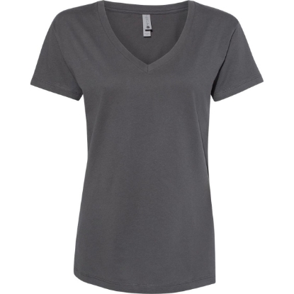 Custom Women’s Cotton V-Neck T-Shirt Heavy Metal
