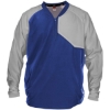 Custom Unisex Field Batters Jacket Royal/ Grey