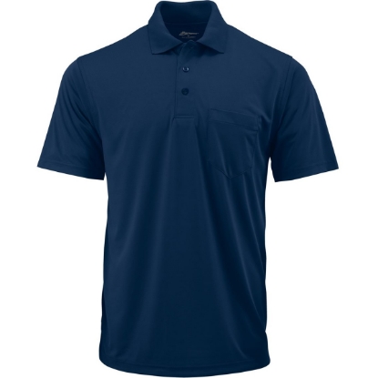 Custom Mens Snag Proof Polo with Pocket Midnight Navy
