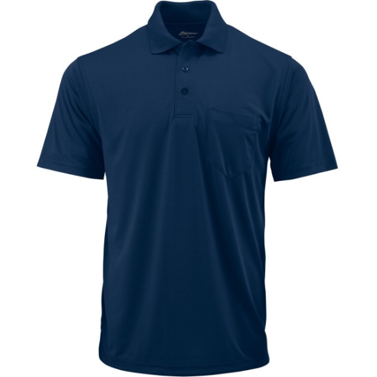 Custom Mens Snag Proof Polo with Pocket Midnight Navy