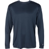 Custom Mens Ultimate SoftLock™ Long Sleeve T-Shirt Navy