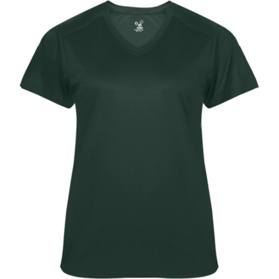 Custom Womens  Ultimate SoftLock™ V-Neck T-Shirt Forest