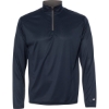 Custom Mens B-Core Quarter-Zip Pullover Navy/ Graphite