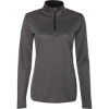 Custom Women’s B-Core Quarter-Zip Pullover Graphite/ Black