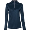 Custom Women’s B-Core Quarter-Zip Pullover Navy/ Graphite