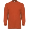Custom Unisex B-Core Long Sleeve T-Shirt Burnt Orange