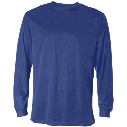 Custom Unisex B-Core Long Sleeve T-Shirt Royal