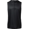 Custom Mens B-Core Sleeveless Hooded T-Shirt Black